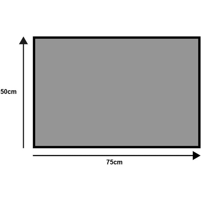 Килимок для підлоги wash+dry Tiger Tundra 50x75 см, для дому та вулиці, машинне прання
