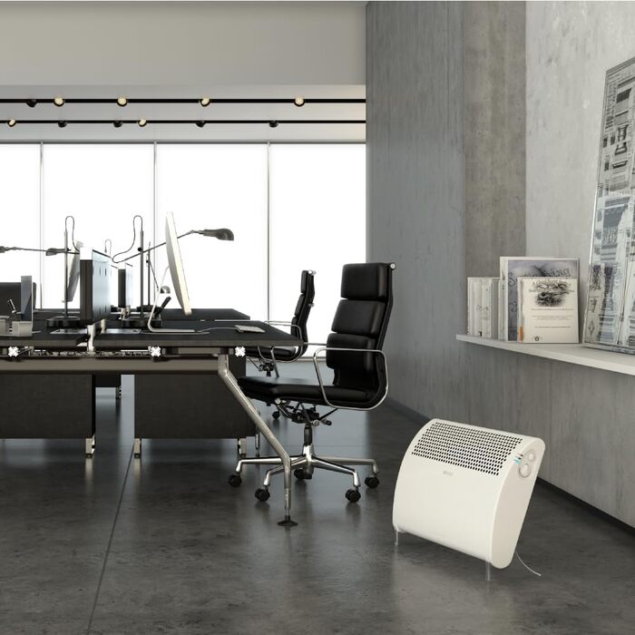 Конвектор-вентилятор Olimpia Splendid Caleo TT, 2000 Вт, білий, 70 м³