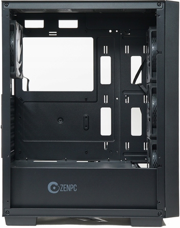 Корпус ZenPC Wooder TG Midi Tower, чорний