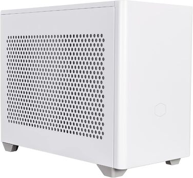 Корпус Mini-ITX Cooler Master MasterBox NR200P білий з прозорою бічною панеллю, вертикальним кріпленням GPU та USB 3.2 Gen 2x2 Type-C