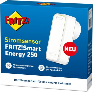 Fritz!Smart Energy 250: розумний датчик струму для оптимізації енергоспоживання | Сумісний з Fritz!Box
