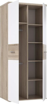 Forte WINNIE 2-türiger Kleiderschrank