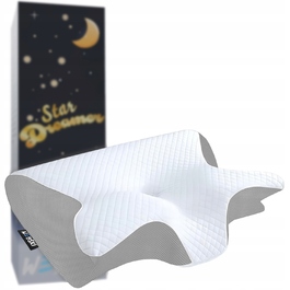 Ортопедична подушка Webski з ефектом пам'яті (memory foam), 60x40 см, середня жорсткість