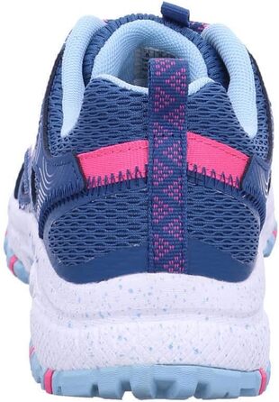 Кросівки Skechers блакитні з сіткою та рожевим кантом, 36 EU