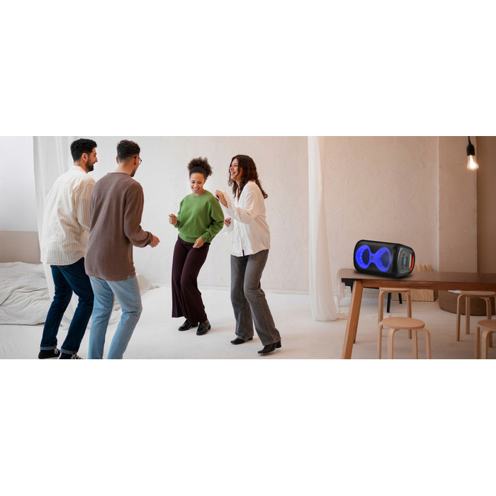 Портативна Bluetooth-колонка для караоке Manta ERIS X-Bass 100 Вт, з мікрофоном та пультом керування