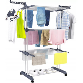 Складана підлогова сушарка для одягу XXL