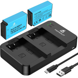 Акумулятор LP-E17 1300mAh 2 шт. + LED зарядний пристрій для Canon EOS Rebel SL3, SL2, T8i, T7i, T6i, T6s, R10, R50, R8, RP, M3, M5, M6, 200D, 77D, 750D, 760D, 2x LP-E17 + 1x LED