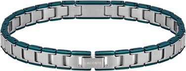 Браслет Lacoste METROPOLE EDGE чоловічий сріблястий з нержавіючої сталі