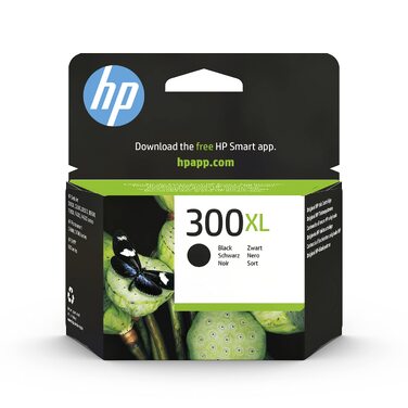 Оригінальний чорнильний картридж HP 300 Black (Чорний), XL, Single
