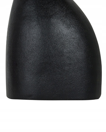 Декоративна металева ваза NARBADA, 36 см, чорна