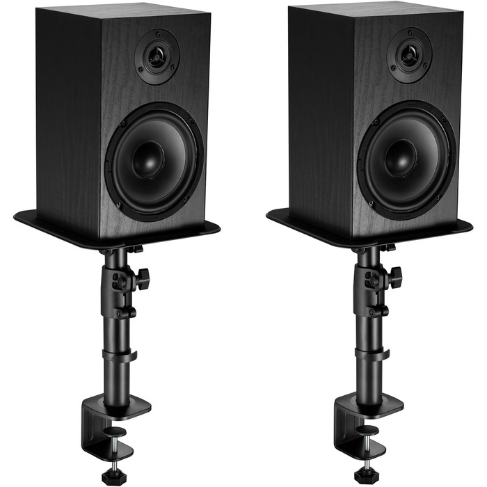 Підставка для динаміків Drall 2 шт. - регульована, чорна (BH7BA)