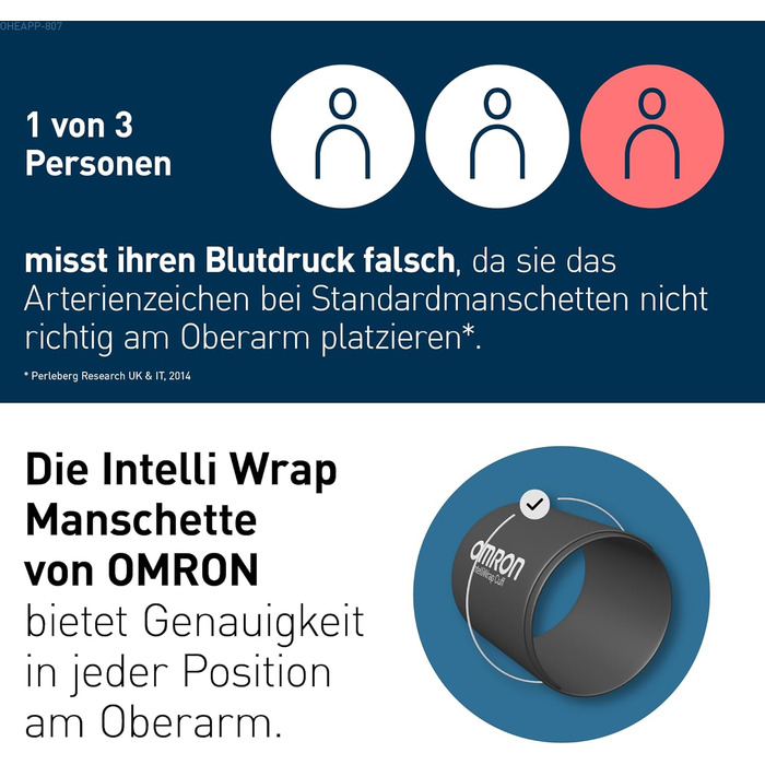 Тонометр OMRON X3 Comfort AFib: цифровий тонометр на плечі з визначенням передсердного фібрилювання, клінічно перевірений, підходить для діабетиків та вагітних, 22-42 см