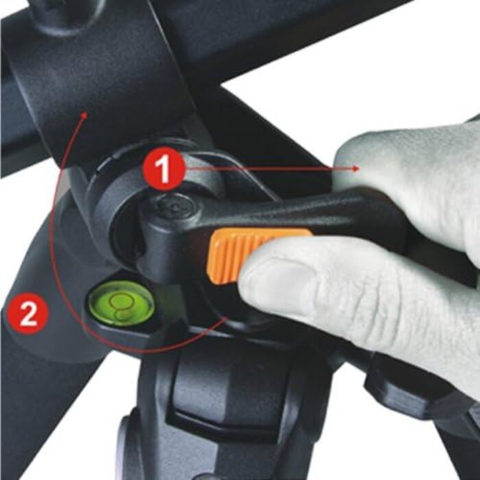 Штатив Vanguard Alta Pro 263AB 100 з кульковою головкою SBH-100 для Sony, Nikon, Canon DSLR, чорний (з пістолетним руків'ям GH-100)