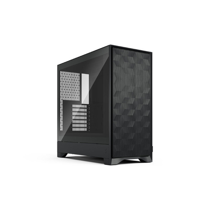 Корпус для ПК Fractal Design Pop Air 2 Black TG Mesh ATX, 3x 120 мм вентилятори, чорний, загартоване скло