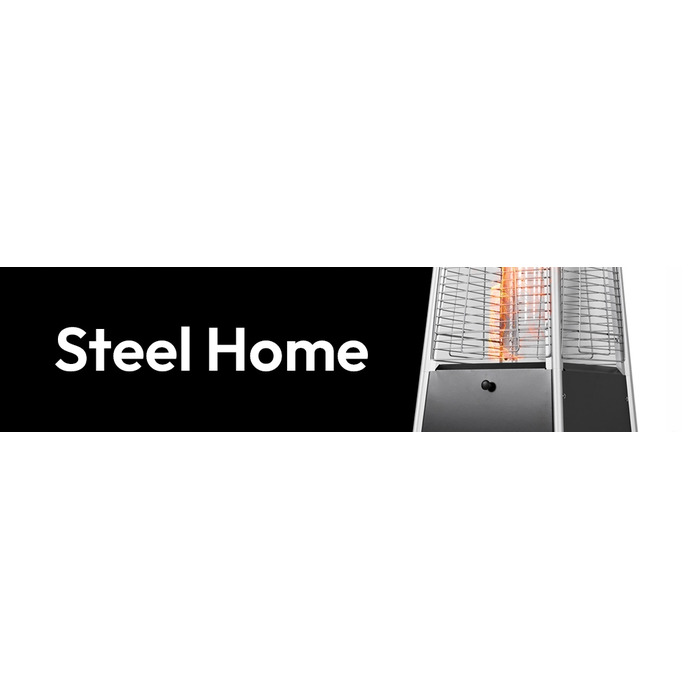 Обігрівач-парасоль Steelfence, 227 см, 13 кВт