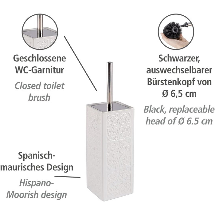 Набір WC Cordoba Weiß Keramik Multicolour – сантехніка для ванної кімнати