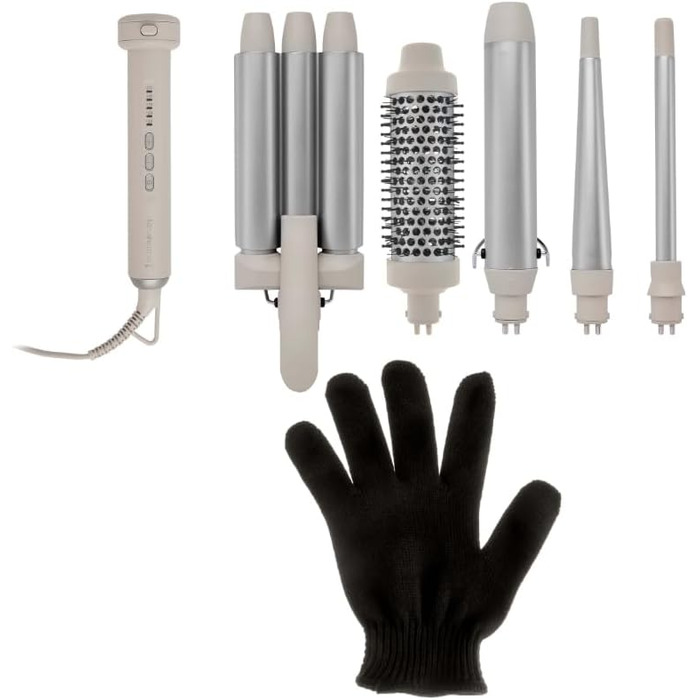 Стайлер Remington Trendology CI41MS5 5в1: плойка, браш, насадки для локонів 13-33 мм