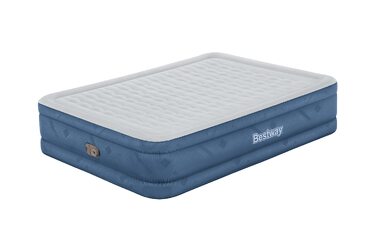 Повітряний матрац Bestway Fortech Snugable Top з вбудованим електричним насосом, Double XL/Mid, 203 x 152 x 46 см