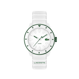 Годинник чоловічий Lacoste 12.12 Scuba на силіконовому ремінці – чорний, синій, зелений, білий, помаранчевий
