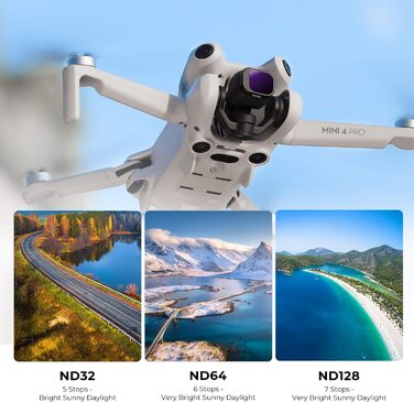 Набір фільтрів K&F Concept Mini 4 Pro: ND, CPL, 6 шт. для DJI Mini 4 Pro