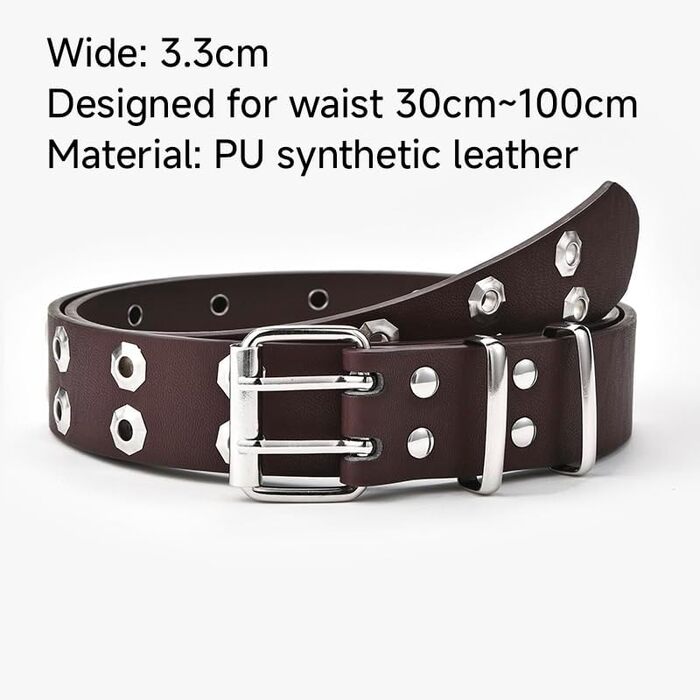 Жіночий шкіряний ремінь Punk з пряжкою у формі зірки, для джинсів та пальто