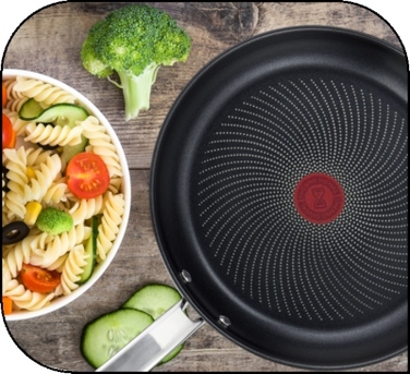Набір сковорідок TEFAL Intuition для індукційних плит, сталь з антипригарним покриттям, 3 шт. (20/24/26 см)