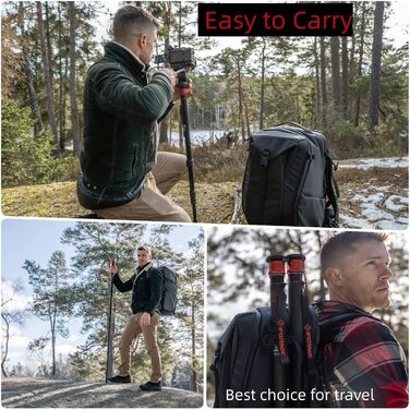 Однонога штатив IFOOTAGE Cobra 3 A180T: штатив-монопод, телескопічний, з алюмінію, для фото- та відеозйомки, сумісний з DSLR та відеокамерами (180 см)