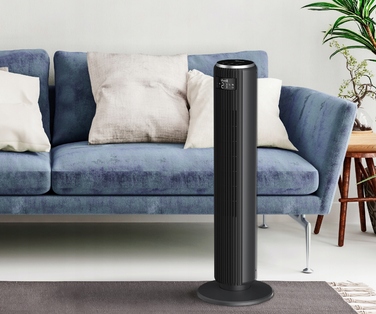 Колонний вентилятор Levoit TempSense 36 Pro Tower Fan, чорний