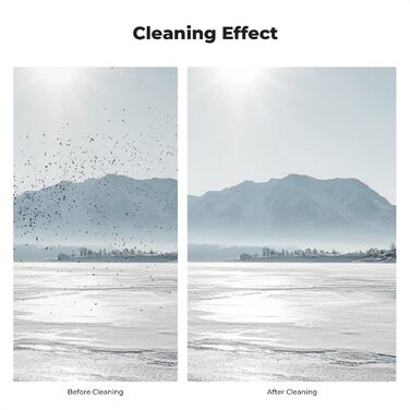 Набір для чищення об'єктивів K&F Concept 3-в-1: для фотоапаратів, об'єктивів, фільтрів, телефонів. Lenspen, щітка, повітряний насос, мікрофібра.