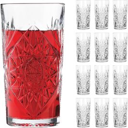 Libbey Hobstar: 12 склянок для віскі, Tumbler, 355 мл, набір 12 шт.
