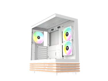 Корпус ПК Thermaltake View 270 Plus WS Snow White з ARGB підсвічуванням, USB-C, підтримка 360mm радіатора