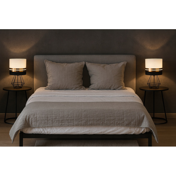 Настільна нічна лампа Діамант з абажуром у стилі Glamour, LED E27