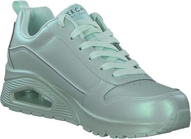 Жіночі кросівки Skechers UNO Galactic Gal - м'ятний, шкірозамінник Duraleather Jersey (39.5 EU)