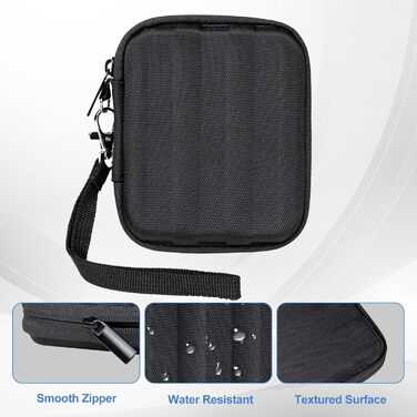 Чохол ProCase для SSD Samsung T7/T7 Touch (500GB/1TB/2TB) - міцний, захисний, чорний