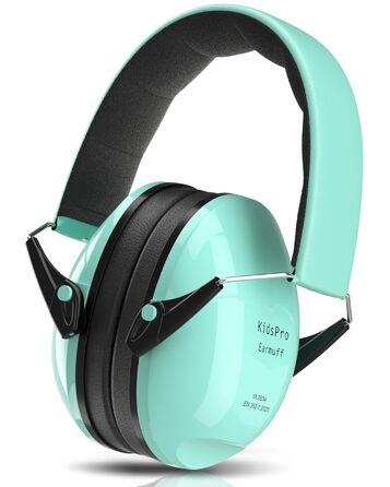 Senner® KidsPro навушники-захисники для дітей | Захист від шуму | SNR 28 dB | 12 років | Зростаючі | Навушники-захисники для дітей | М'ятний колір