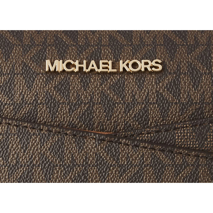 Сумка-кросбоді Michael Kors з екошкіри, коричнева
