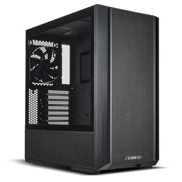Корпус Lian Li LANCOOL 216X: Midi-Tower, сталь, чорний, з високим повітряним потоком, 160 мм вентилятори (без RGB)