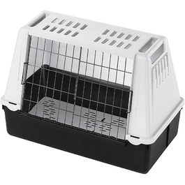 Переноска для собак Ferplast ATLAS CAR MINI для автомобіля з вентиляційними решітками та дренажним килимком, розмір 72x41x51 см