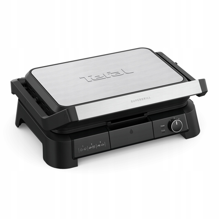 Електричний гриль Tefal GC520DE0, 2200 Вт, площа 800 см², з регулюванням температури