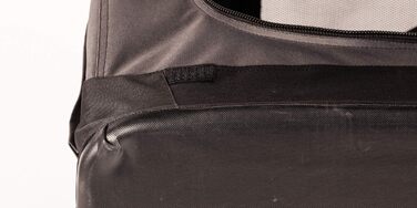 Кія для собак, переноска для собак, вольєр для собак 122x79x99 см (сірий)