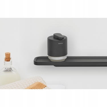 Настільний дозатор для рідкого мила Brabantia, 200 мл, сірий
