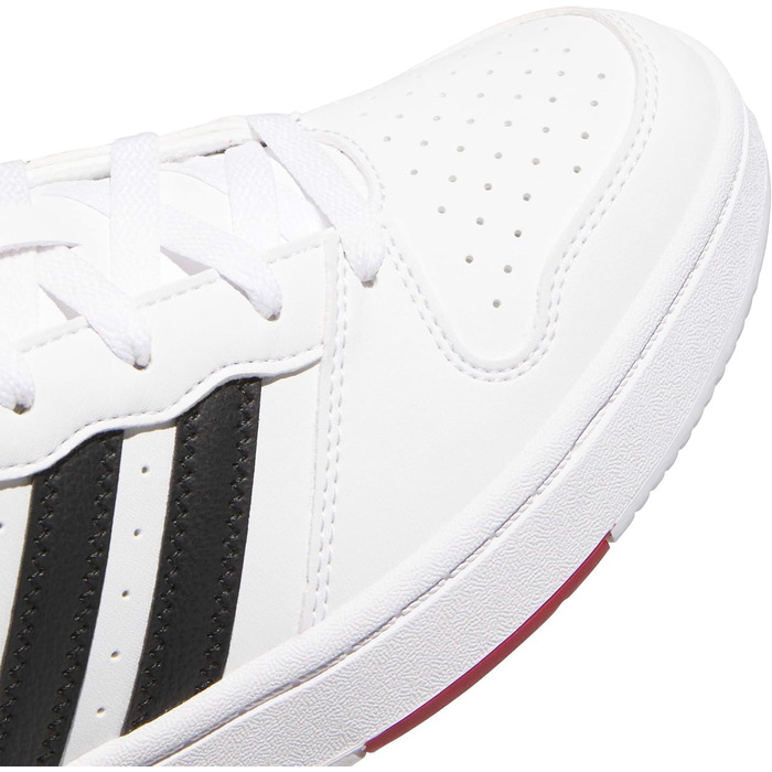 Кросівки Adidas Hoops Classic Unisex (48 EU, Білий, Червоний, Чорний)