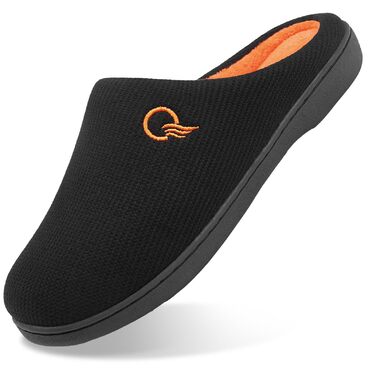 М'які домашні тапочки MISHANSHA для чоловіків та жінок з піни з пам'яті, неслизькі, осінньо-зимові, 44/45 EU, помаранчеві