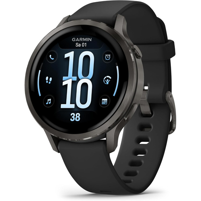 Розумний годинник Garmin Venu 4 - фітнес-трекер з AMOLED-дисплеєм 1,4