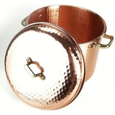 Copper Garden 8 L Copper Pot with Lid