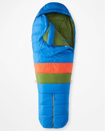 Сплячий мішок Marmot Sawtooth, дорослий, мумієвидний, 650 кудрява гусяча пухова начинка, дуже легкий та теплий, комфортна температура -28°C, 198 см, X-Wide