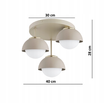 Підвісна люстра Elko-Lighting Cosmo — 3 точки освітлення, цоколь E27