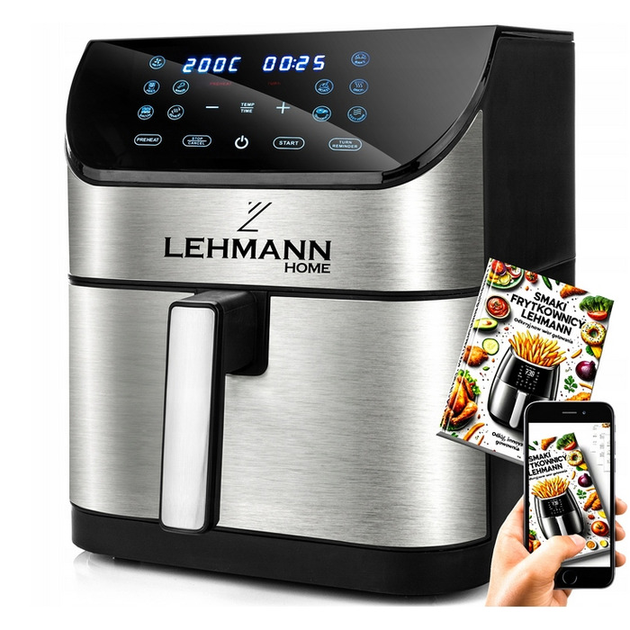 Аерофритюрниця Lehmann Prokado LHODF-1880D 1800 Вт, 8 л