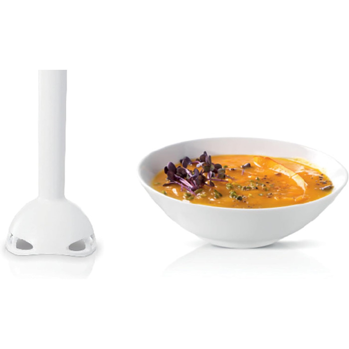 Ручний міксер Bosch MFQ3540: 2 вінчики, 2 гаки для тіста, пюрірувач, 5 швидкостей, 450 Вт, білий