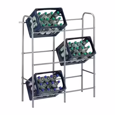 Relaxdays Beverage Crate Shelf for 6 Crates